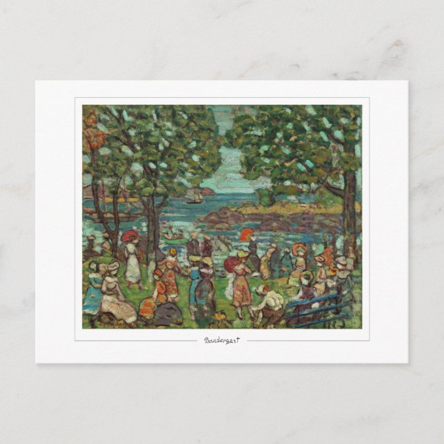 Maurice Prendergast #24 - Fine Art Postcard (Front)
