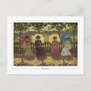 Maurice Prendergast #46 - Carte postale d'art fin