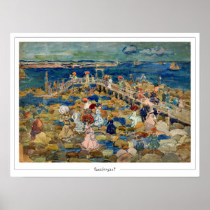 Maurice Prendergast Affiche d'art Zedign #159