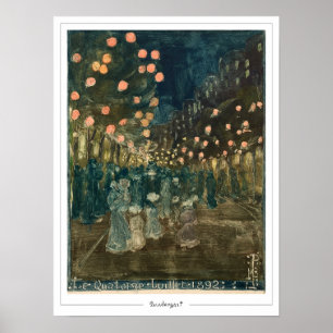 Maurice Prendergast Affiche d'art Zedign #624
