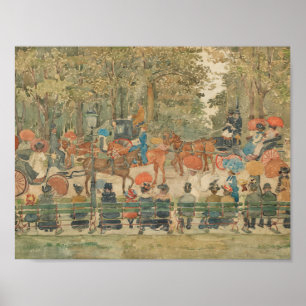 Maurice Prendergast - Central Park, 1901 Poster