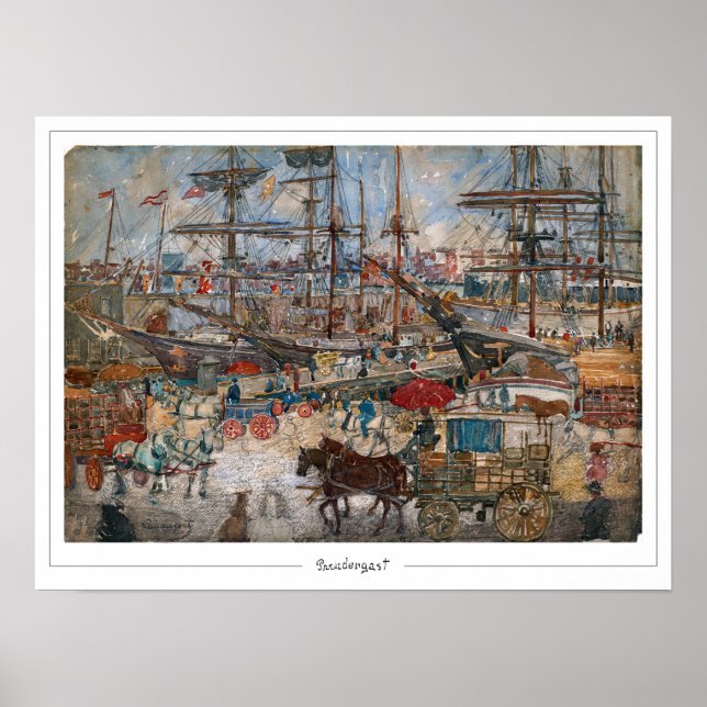 Maurice Prendergast Zedign Art Poster #497 (Front)