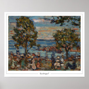 Maurice Prendergast Zedign Art Poster #576