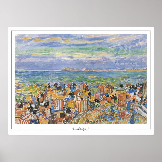 Maurice Prendergast Zedign Poster d'art #160 (Devant)