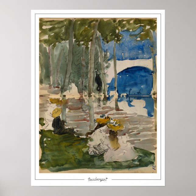 Maurice Prendergast Zedign Poster d'art #291 (Devant)