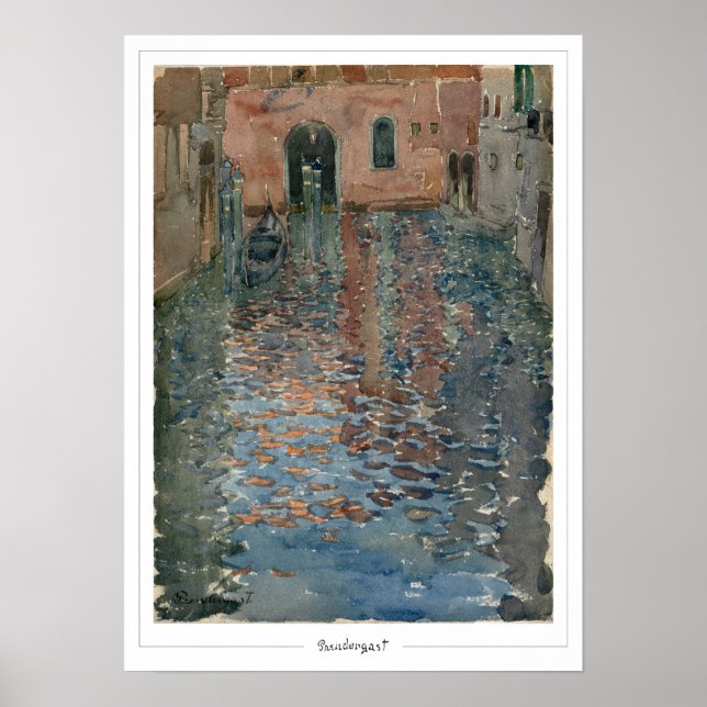 Maurice Prendergast Zedign Poster d'art #603 (Devant)