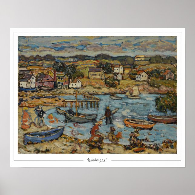 Maurice Prendergast Zedign Poster d'art #646 (Devant)