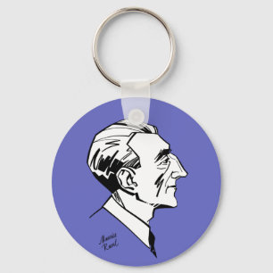 Maurice Ravel Keychain
