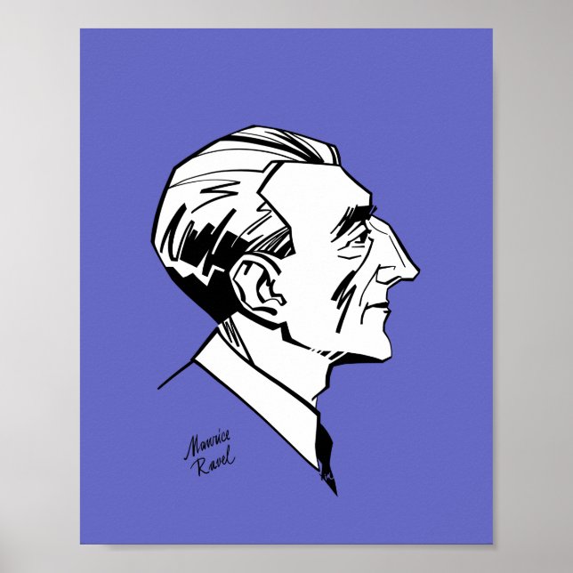 Maurice Ravel Poster (Front)