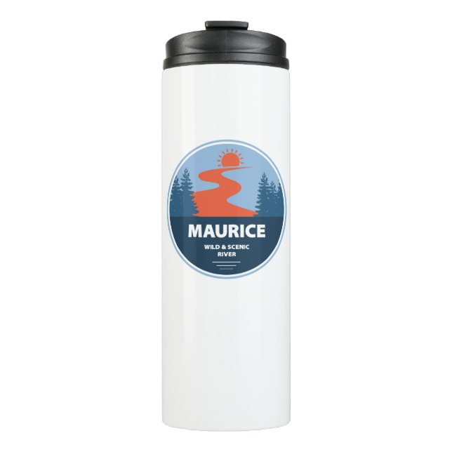 Maurice Wild And Scenic River Thermal Tumbler (Front)
