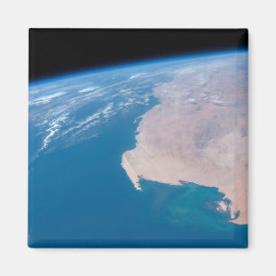 Mauritania And Western Sahara Off Coast Of Africa Magnet