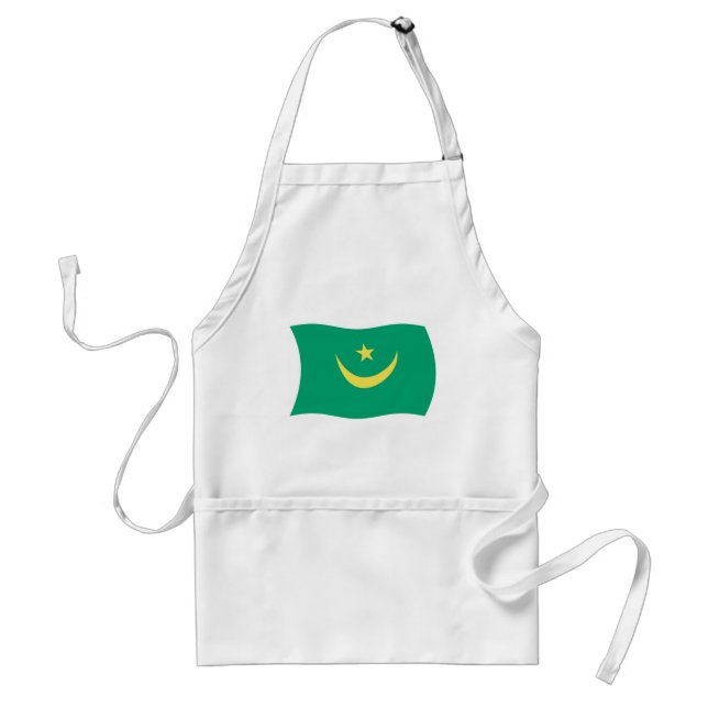 Mauritania Flag Apron (Front)
