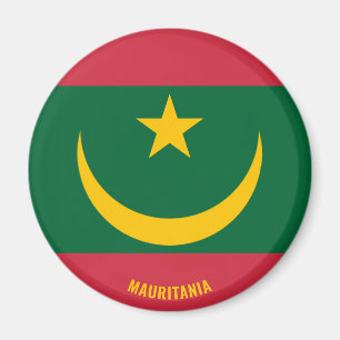 Mauritania Flag Charming Patriotic Magnet