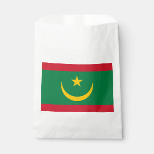 Mauritania Flag Favour Bag