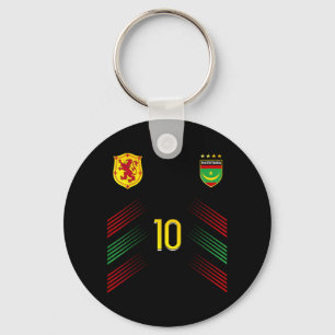 Mauritania Flag Mauritanian Pride Lovers Keychain