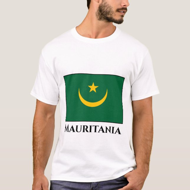 Mauritania Flag T-Shirt (Front)