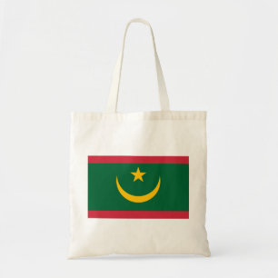 Mauritania Flag Tote Bag