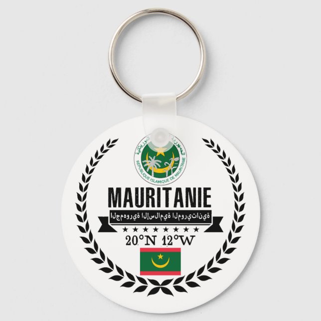 Mauritania Keychain (Front)