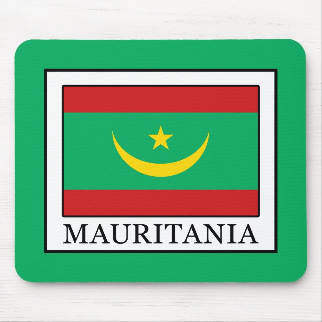 Mauritania Mouse Pad (Front)