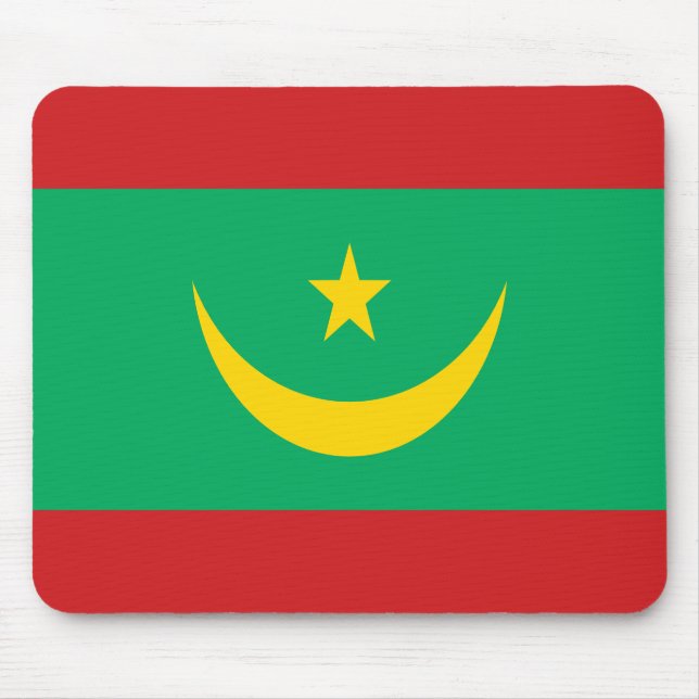 mauritania mouse pad (Front)