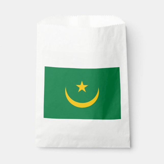 Mauritania Old Flag Favour Bag (Front)