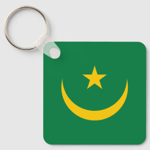Mauritania Old Flag Keychain