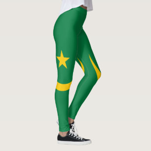 Mauritania Old Flag Leggings