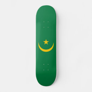 Mauritania Old Flag Skateboard