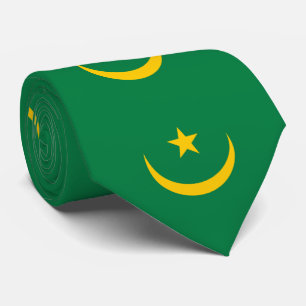 Mauritania Old Flag Tie
