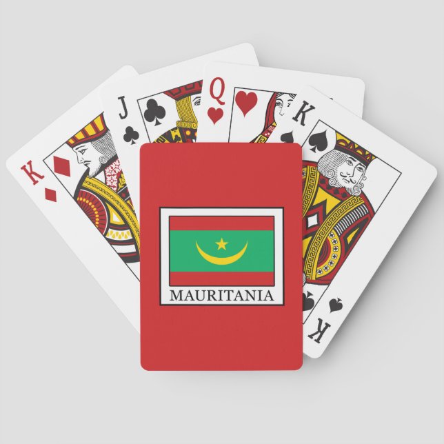 Mauritania Playing Cards (Back)