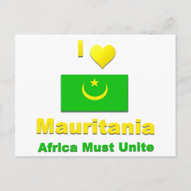 Mauritania Postcard (Front)