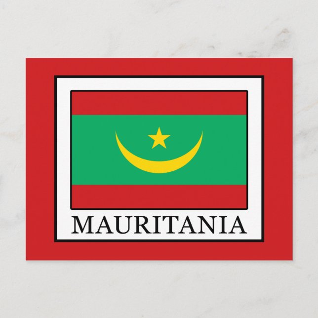 Mauritania Postcard (Front)