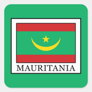 Mauritania Square Sticker