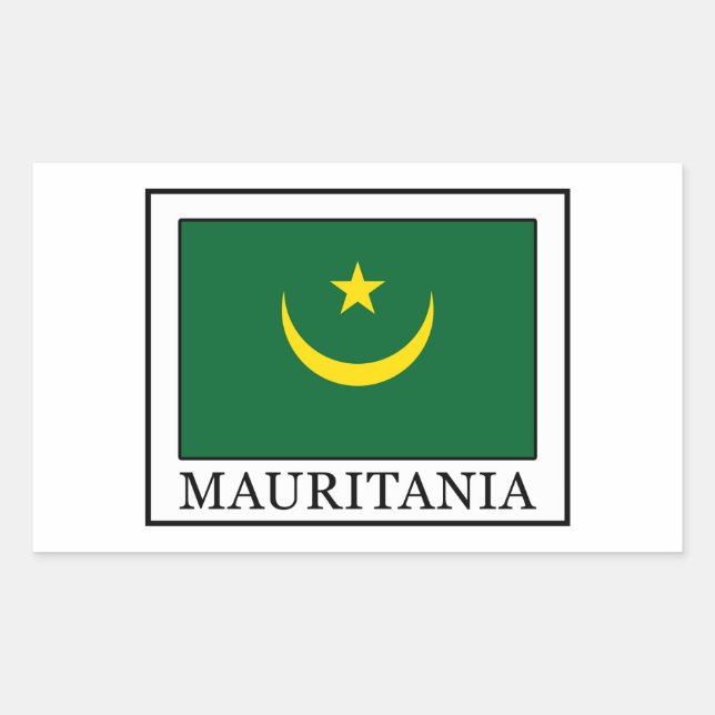 Mauritania Sticker (Front)