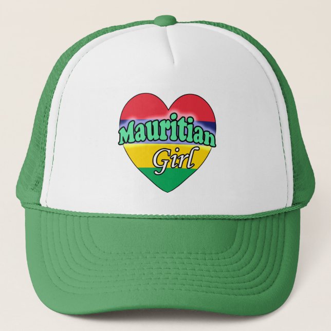 Mauritian Girl Trucker Hat (Front)