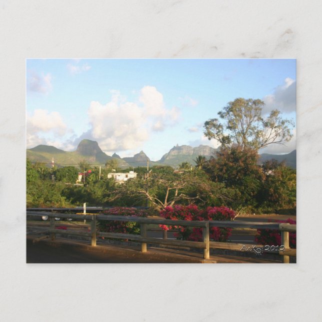 Mauritian Landscapes Postcard (Front)