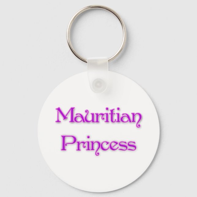 Mauritian Princess Keychain (Front)