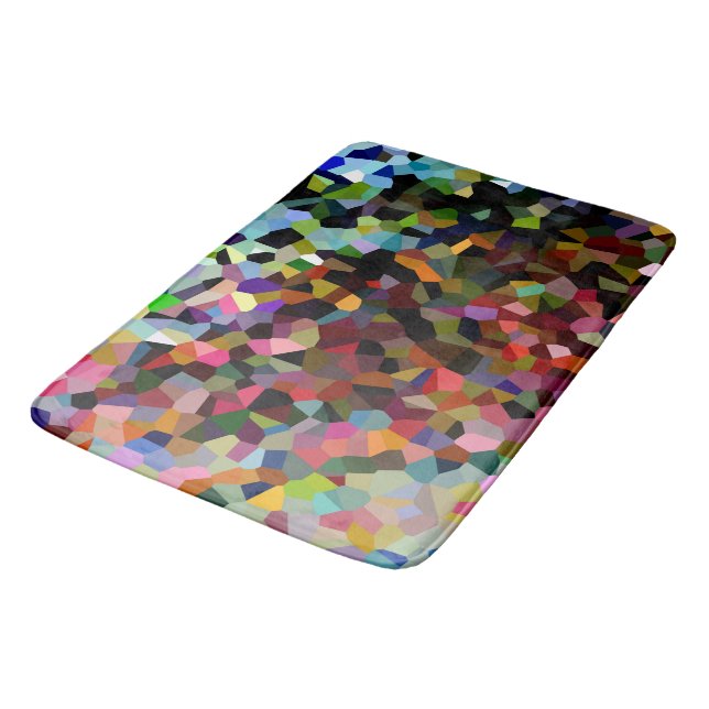 Mauritius Bath Mat by Artist C.L. Brown (Angled)
