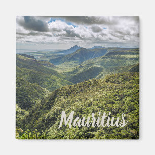 Mauritius Black River Gorges Viewpoint gift Luggag Magnet