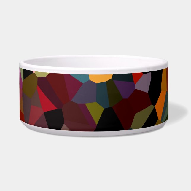 Mauritius Ceramic Pet Bowl by C.L. Brown (Front)