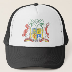 Mauritius Coat Of Arms Trucker Hat