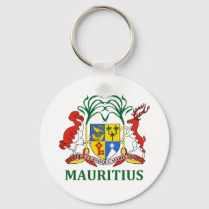 Mauritius emblem / flag / coat of arms / symbol keychain