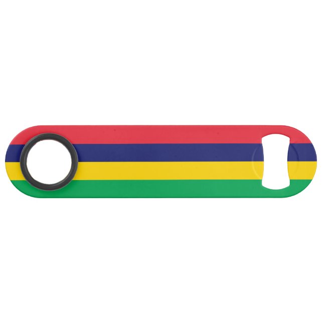 Mauritius Flag Bar Key (Front (Horizontal))