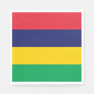 Mauritius Flag Napkin