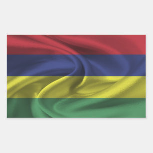 Mauritius Flag Sticker