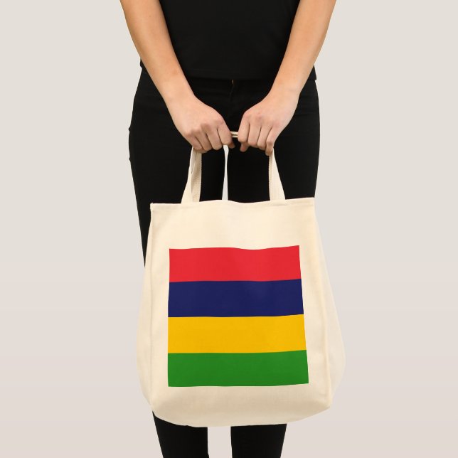 Mauritius flag tote bag (Front (Product))