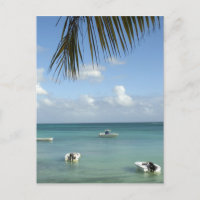 Mauritius, Grand Baie. Boats anchored in the