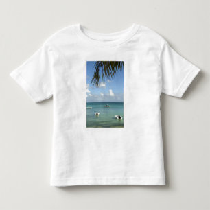 Mauritius, Grand Baie. Boats anchored in the Toddler T-shirt