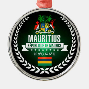 Mauritius Metal Ornament