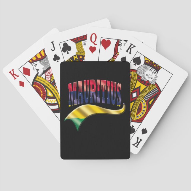 Mauritius Playing Cards (Back)